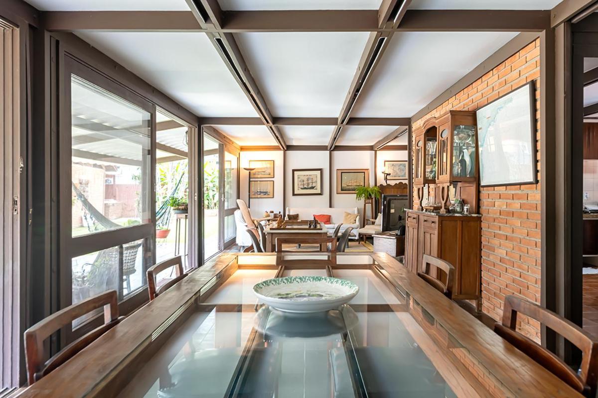 Casa Na Marina Com Piscina Churrasqueira E Pier 과루자 외부 사진
