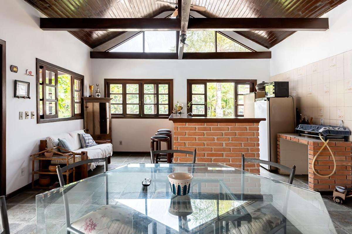 Casa Na Marina Com Piscina Churrasqueira E Pier 과루자 외부 사진